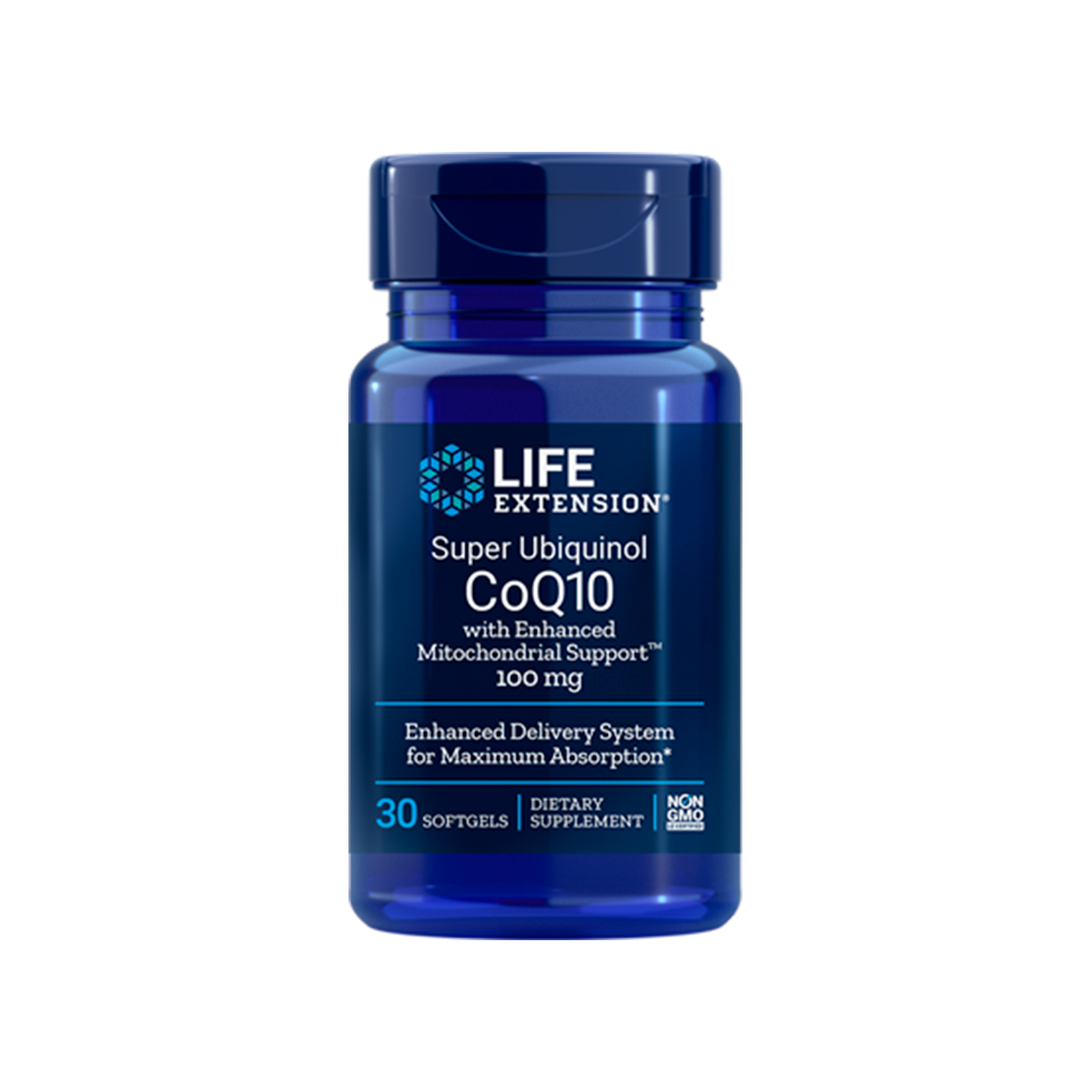 Super Ubiquinol CoQ10 with Enhanced Mitochondrial Support™ 100mg