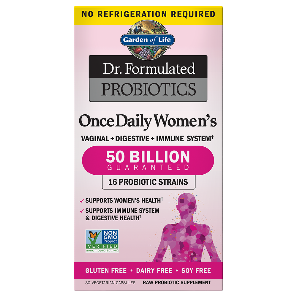 Tabela Nutricional Dr. Formulated Probiotics Once Daily Women's 50 Billion CFU Shelf-stable