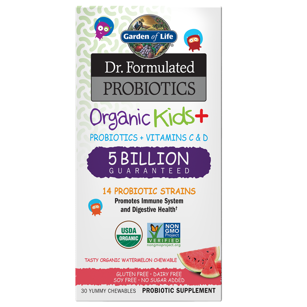 Dr. Formulated Probiotics Organic Kids+ 5 Billion CFU Cooler - Organic Watermelon