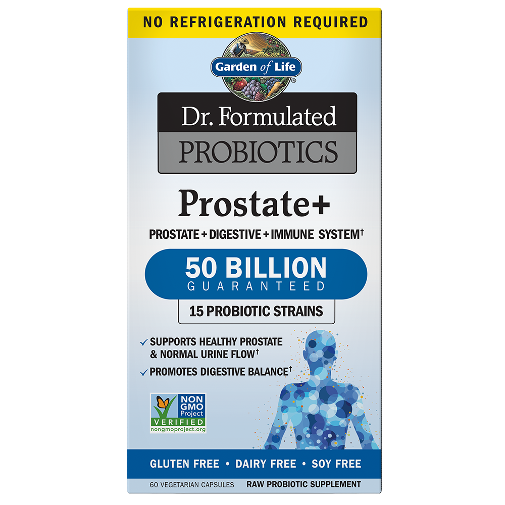 Dr. Formulated Probiotics Prostate+ 50 Billion CFU Shelf-stable