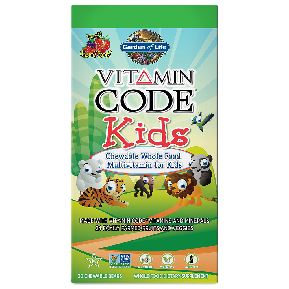 Vitamin Code® Kids Multivitamin Cherry Berry 