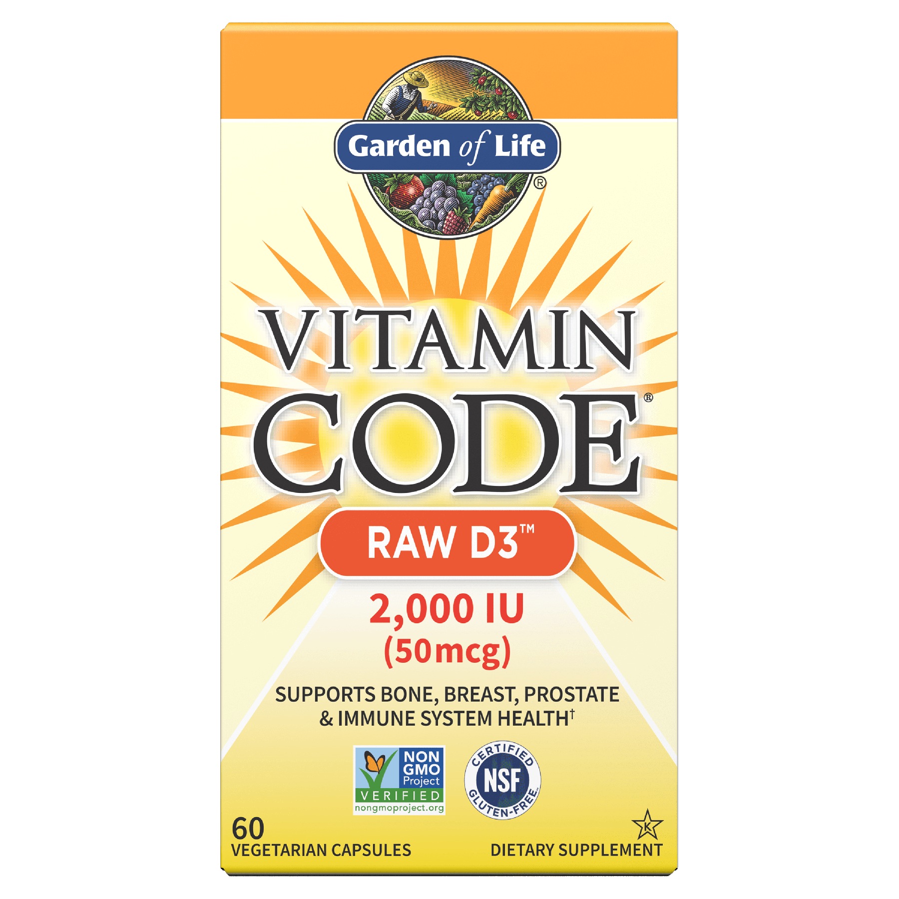 Vitamin Code Raw D3 2.000 UI