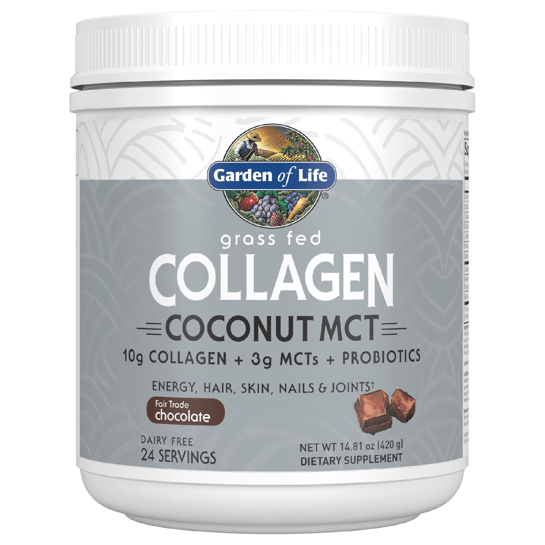 Collagen Coconut MCT - (24 porções)