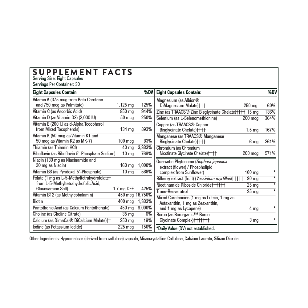 Tabela Nutricional Advanced Nutrients