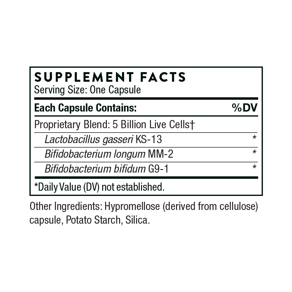Tabela Nutricional FloraMend Prime Probiotic®