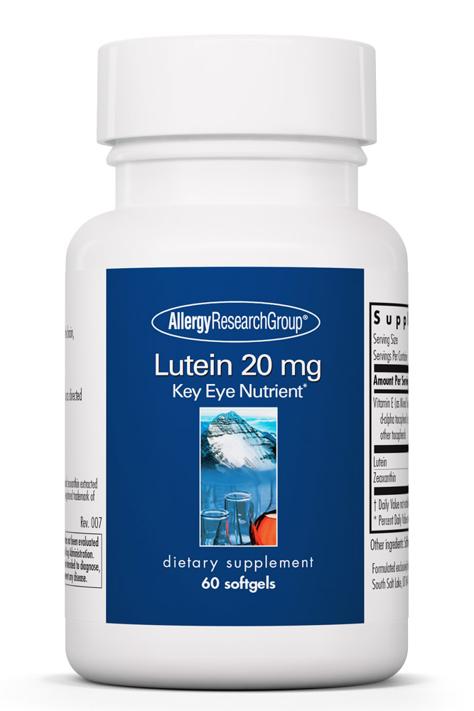 Lutein 20 Mg 60 Softgels
