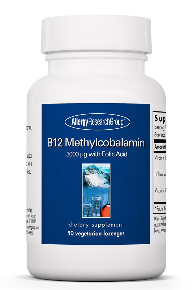 B12 Methylcobalamin 50 Vegetarian Lozenges
