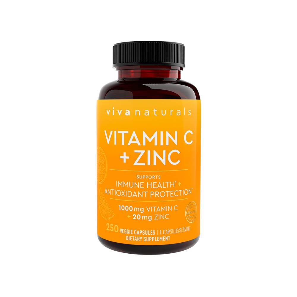 Vitamin C With Zinc with 250 capsules